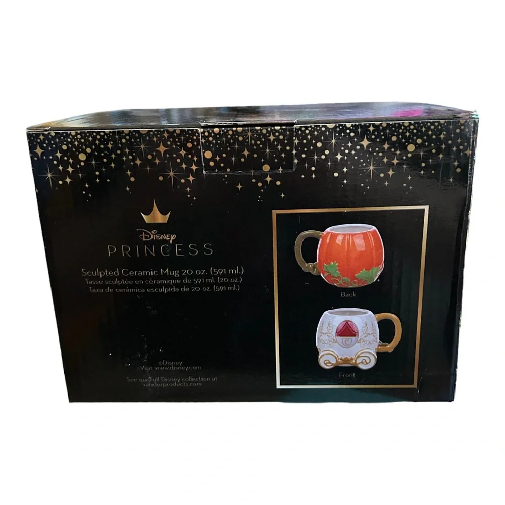 Disney Cinderella Pumpkin Carriage Ceramic Mug - Picture 5 of 6
